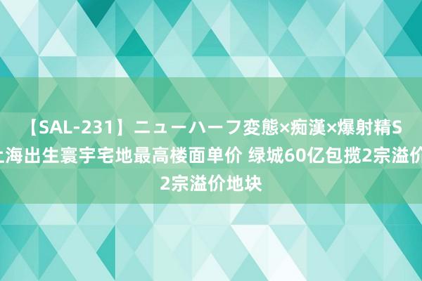 【SAL-231】ニューハーフ変態×痴漢×爆射精SEX 上海出生寰宇宅地最高楼面单价 绿城60亿包揽2宗溢价地块