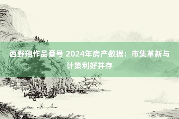 西野翔作品番号 2024年房产数据：市集革新与计策利好并存