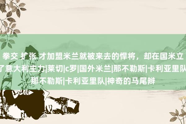 拳交 扩张 才加盟米兰就被来去的悍将，却在国米立名立万，还成了意大利主力|莱切|c罗|国外米兰|那不勒斯|卡利亚里队|神奇的马尾辫